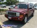 Red Rock Crystal Pearl 2008 Jeep Commander Sport