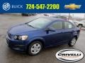 2014 Blue Topaz Metallic Chevrolet Sonic LS Sedan  photo #1