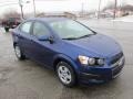 2014 Blue Topaz Metallic Chevrolet Sonic LS Sedan  photo #4