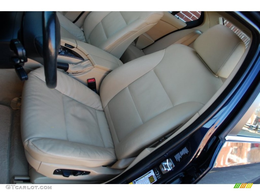 2006 5 Series 530xi Sedan - Orient Blue Metallic / Beige photo #41