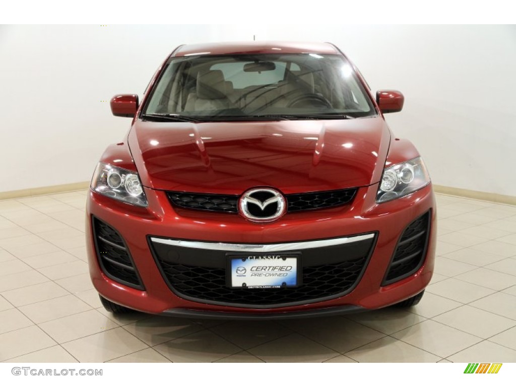 2010 CX-7 i Sport - Copper Red / Sand photo #2