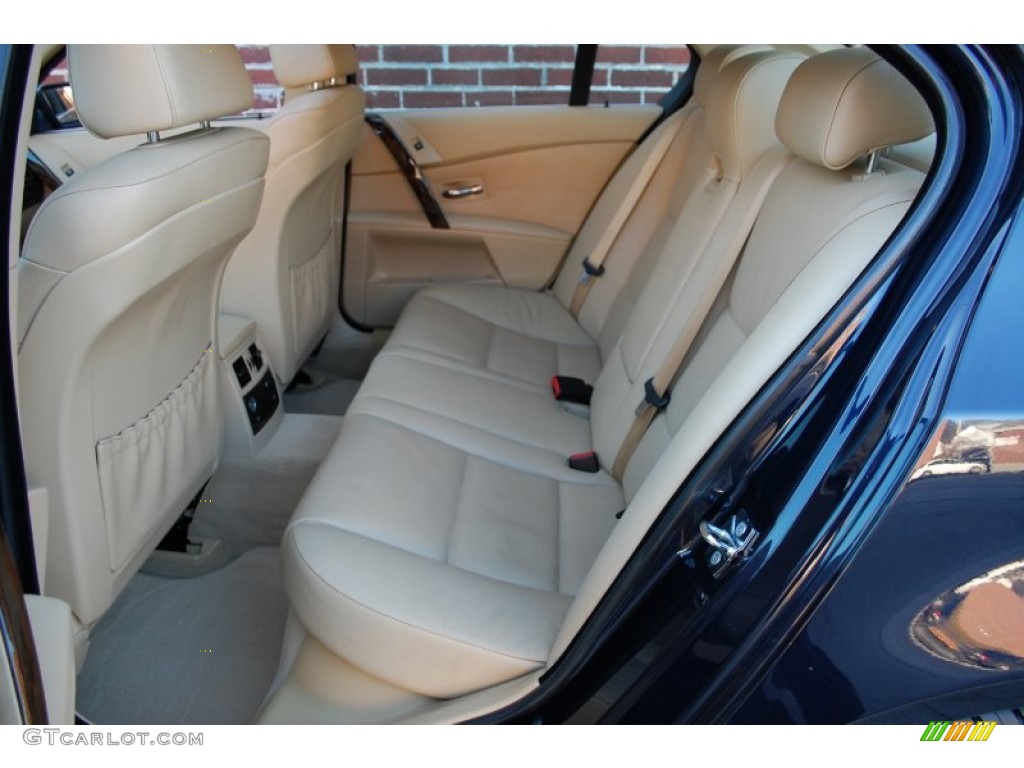 2006 BMW 5 Series 530xi Sedan Rear Seat Photos