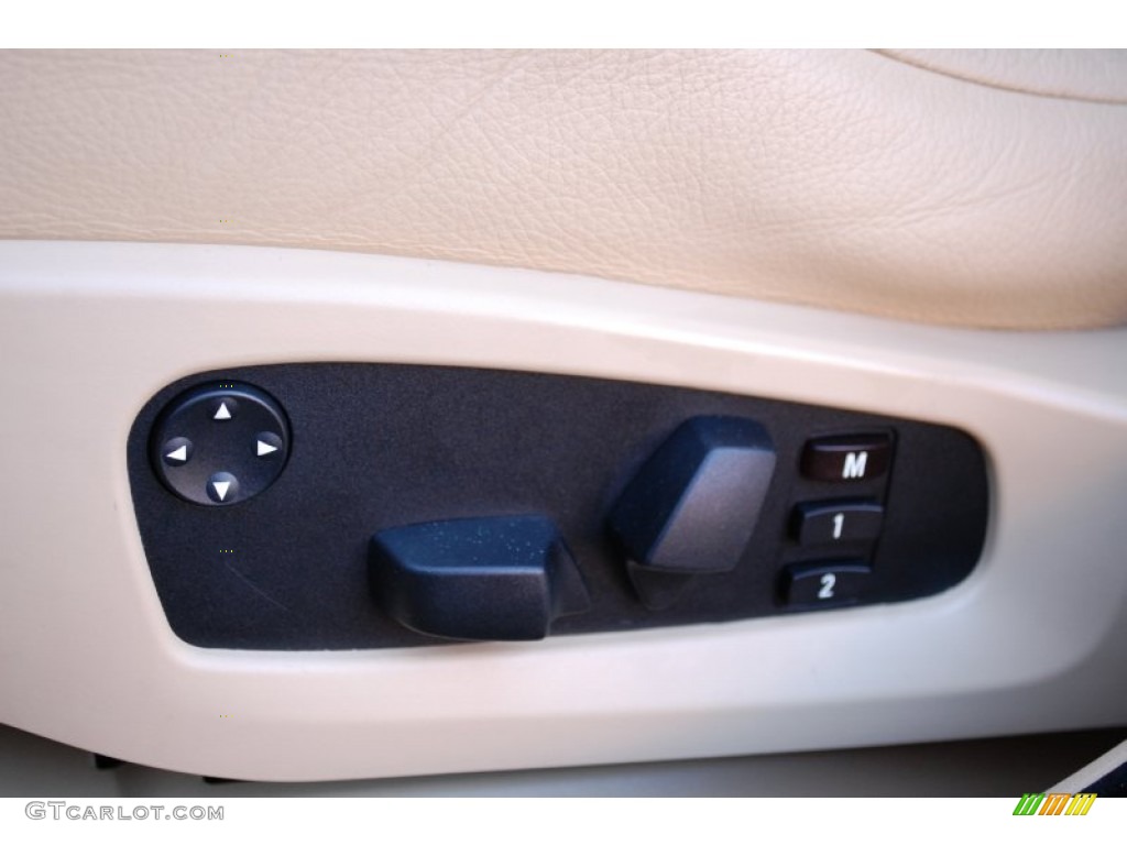 2006 5 Series 530xi Sedan - Orient Blue Metallic / Beige photo #69