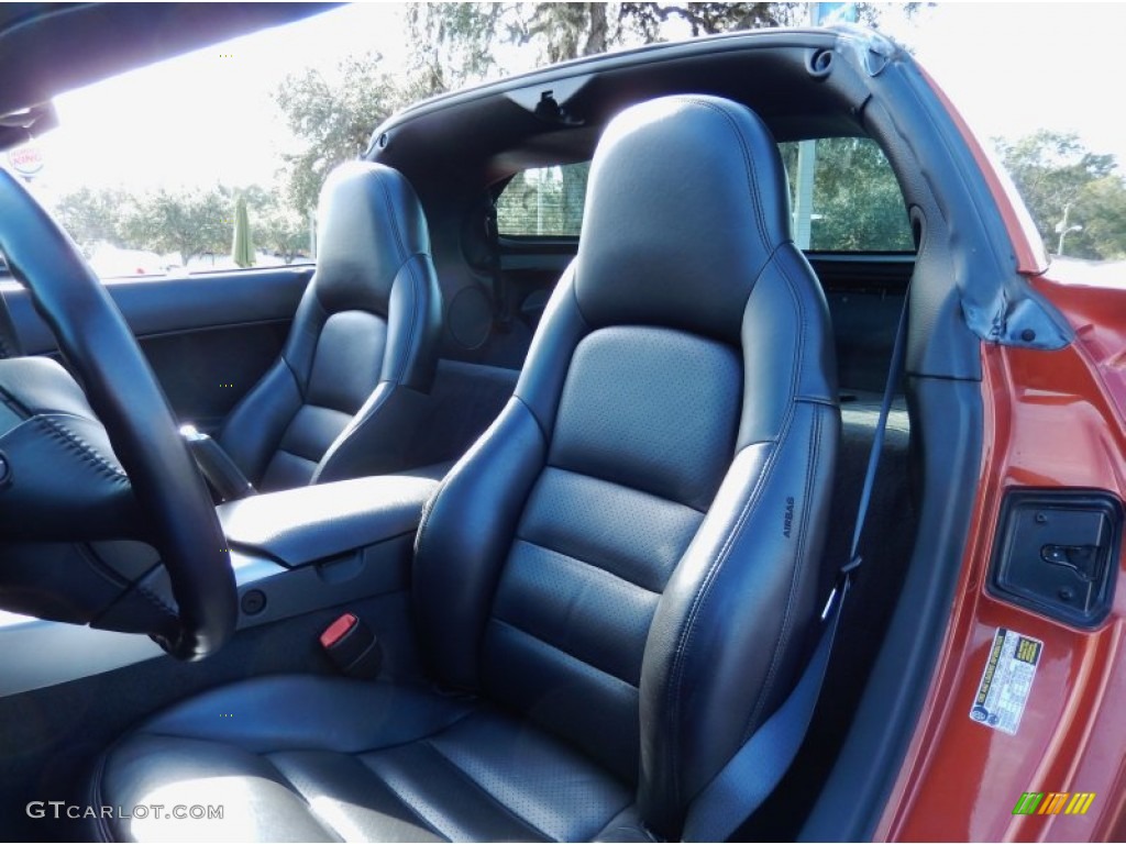 2005 Corvette Coupe - Daytona Sunset Orange Metallic / Ebony photo #17