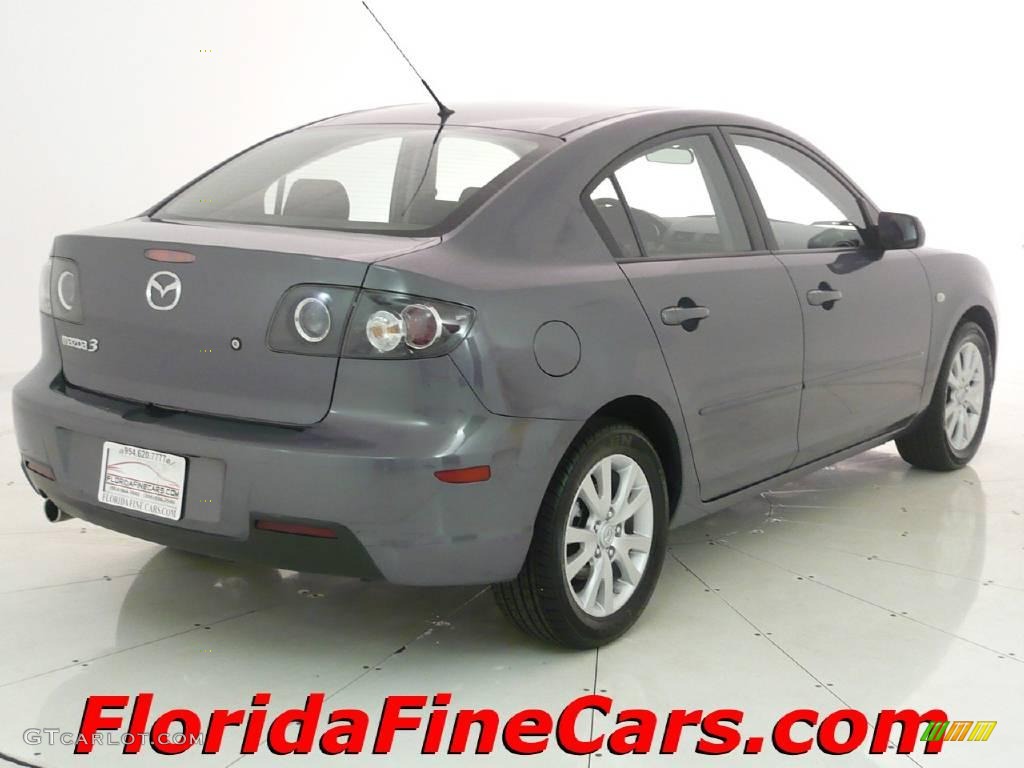 2008 MAZDA3 i Touring Sedan - Sunlight Silver Metallic / Black photo #2