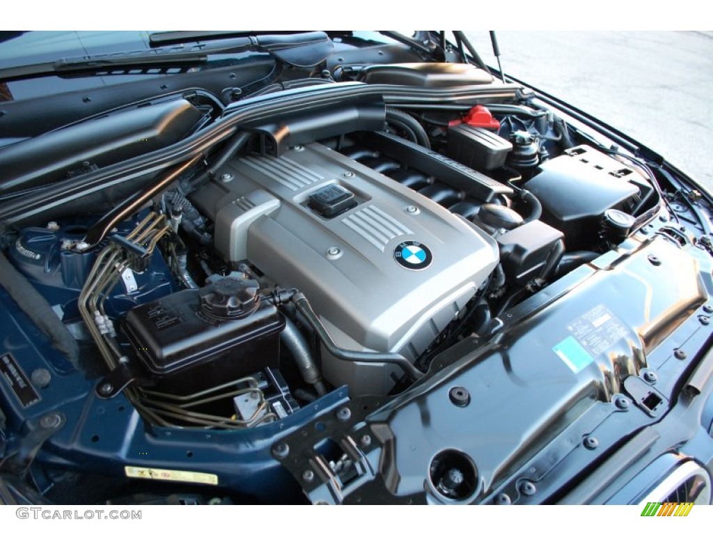 2006 BMW 5 Series 530xi Sedan Engine Photos