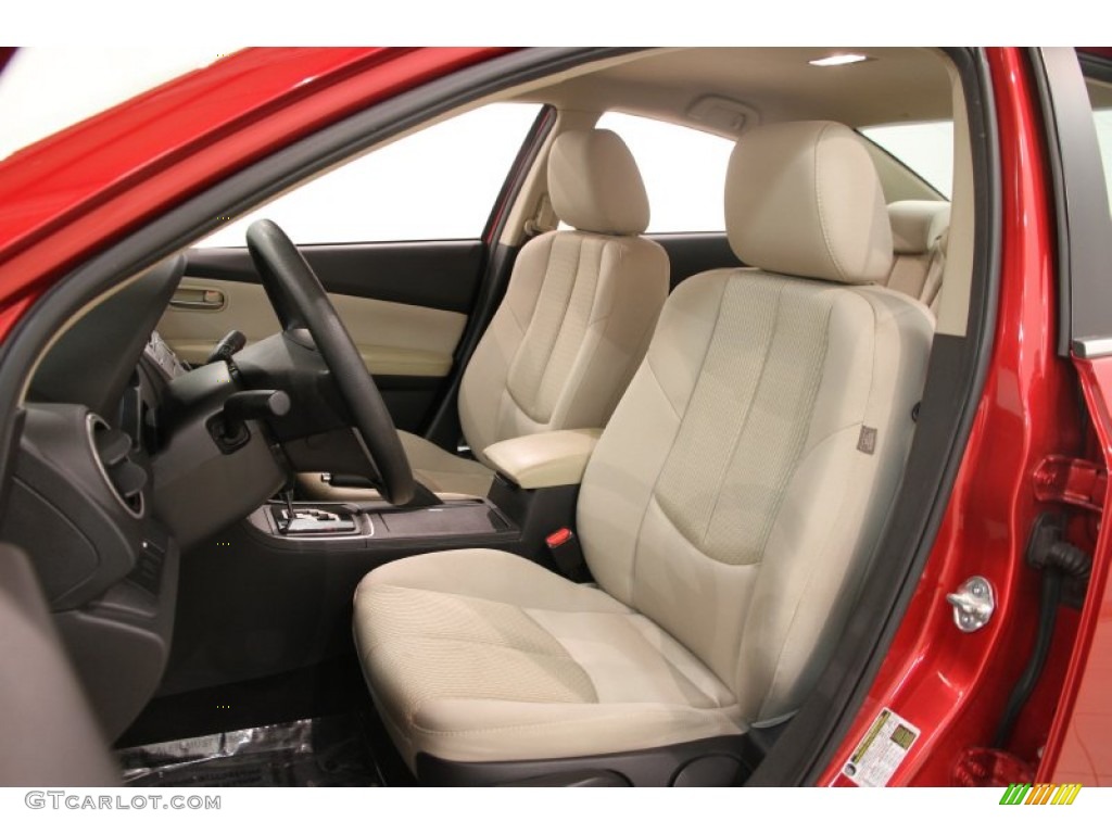 Beige Interior 2012 Mazda MAZDA6 i Sport Sedan Photo #89824241