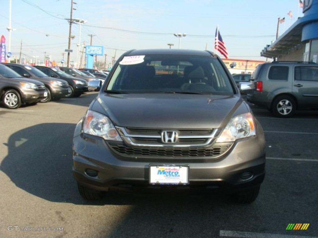 2011 CR-V SE 4WD - Polished Metal Metallic / Black photo #2