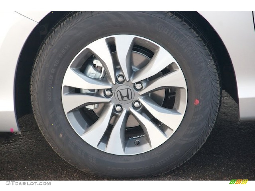 2014 Accord LX Sedan - Alabaster Silver Metallic / Black photo #7