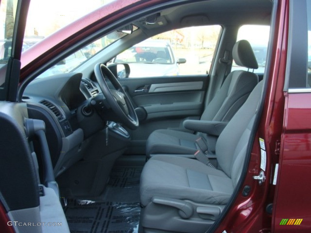 2011 CR-V LX 4WD - Tango Red Pearl / Gray photo #8