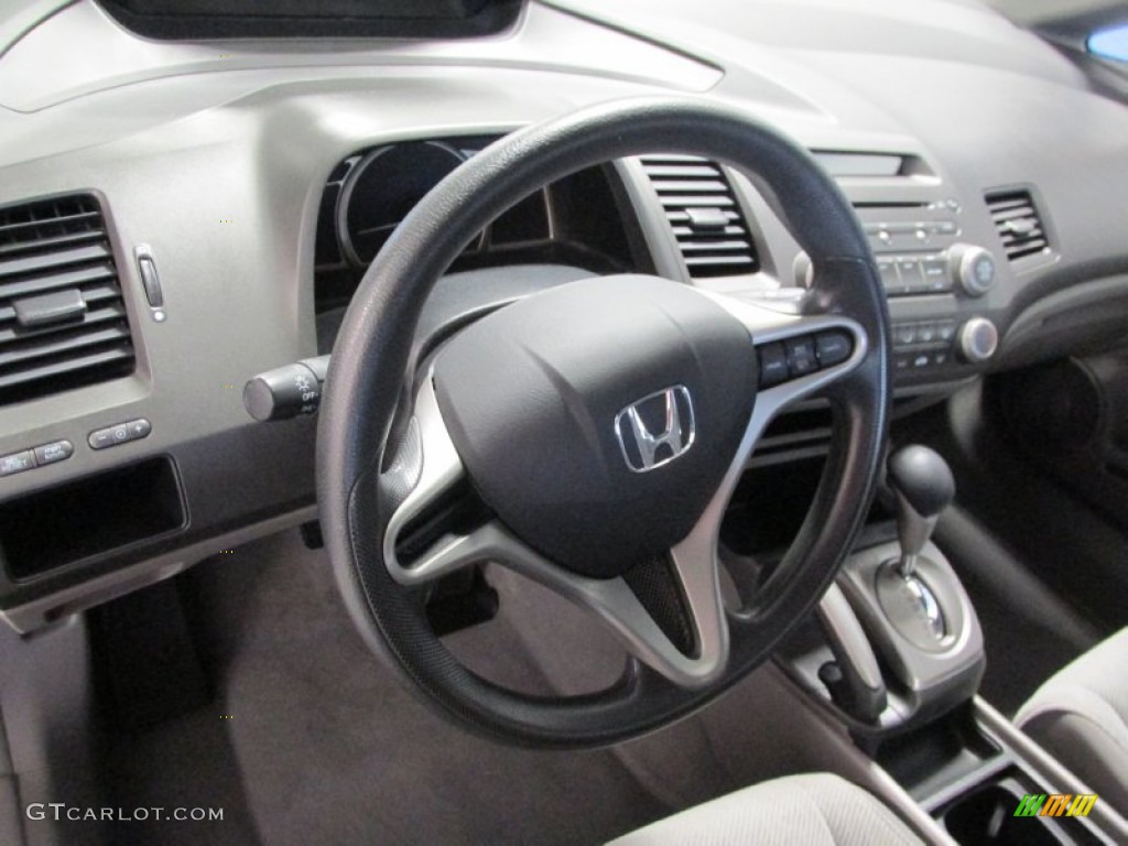 2011 Civic LX Sedan - Royal Blue Pearl / Gray photo #11