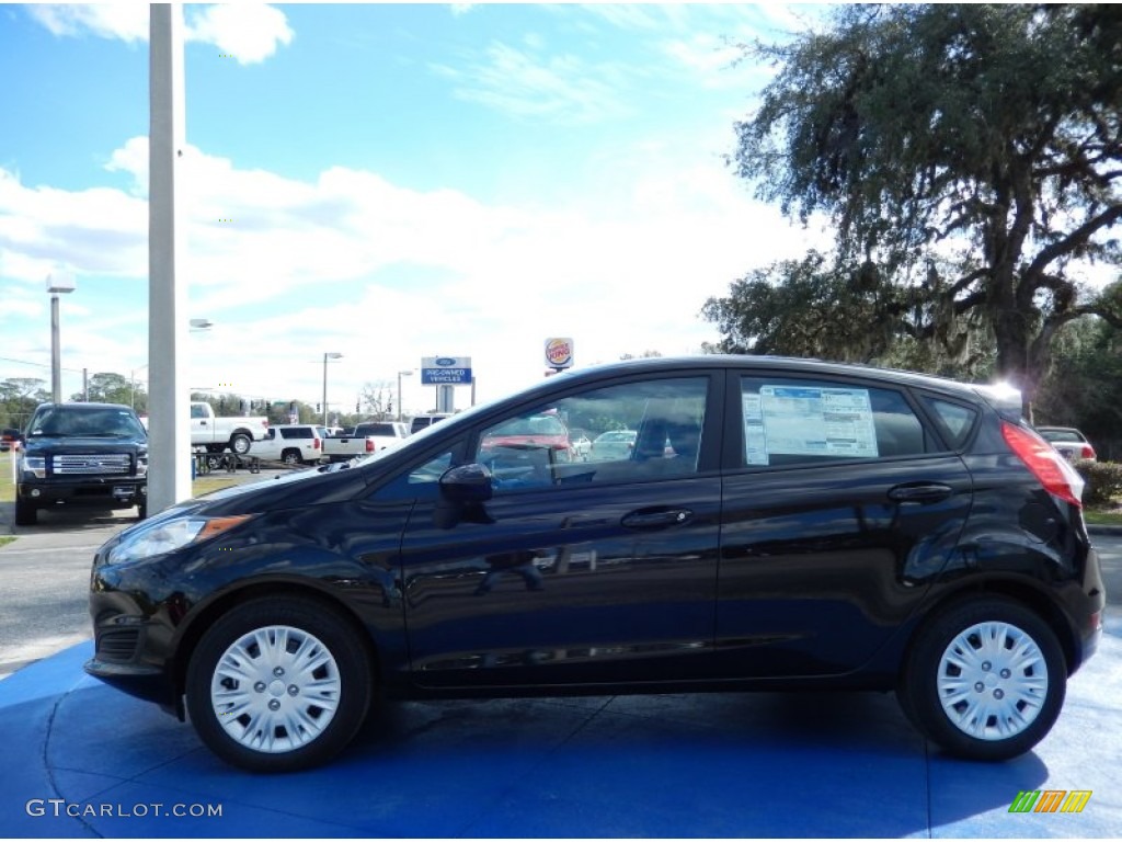 Tuxedo Black 2014 Ford Fiesta S Hatchback Exterior Photo #89825309