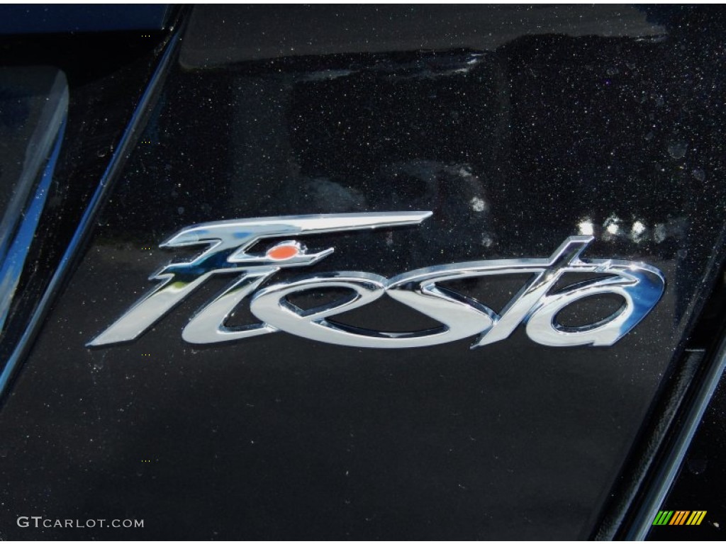 2014 Fiesta S Hatchback - Tuxedo Black / Charcoal Black photo #4