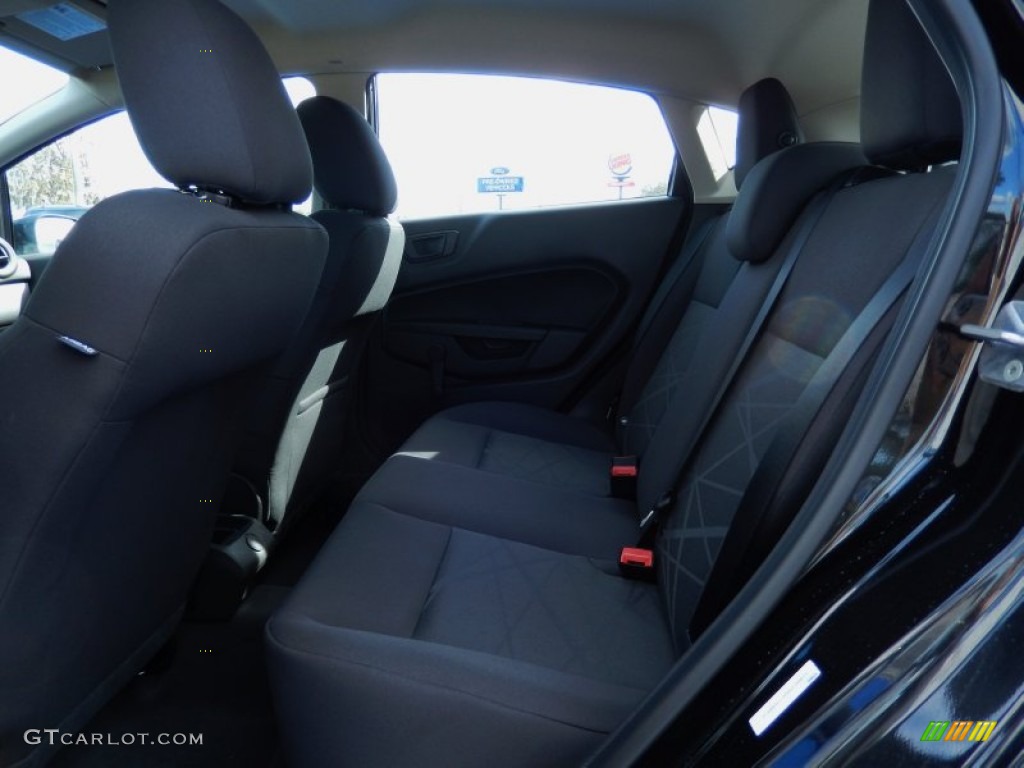 2014 Ford Fiesta S Hatchback Rear Seat Photo #89825432