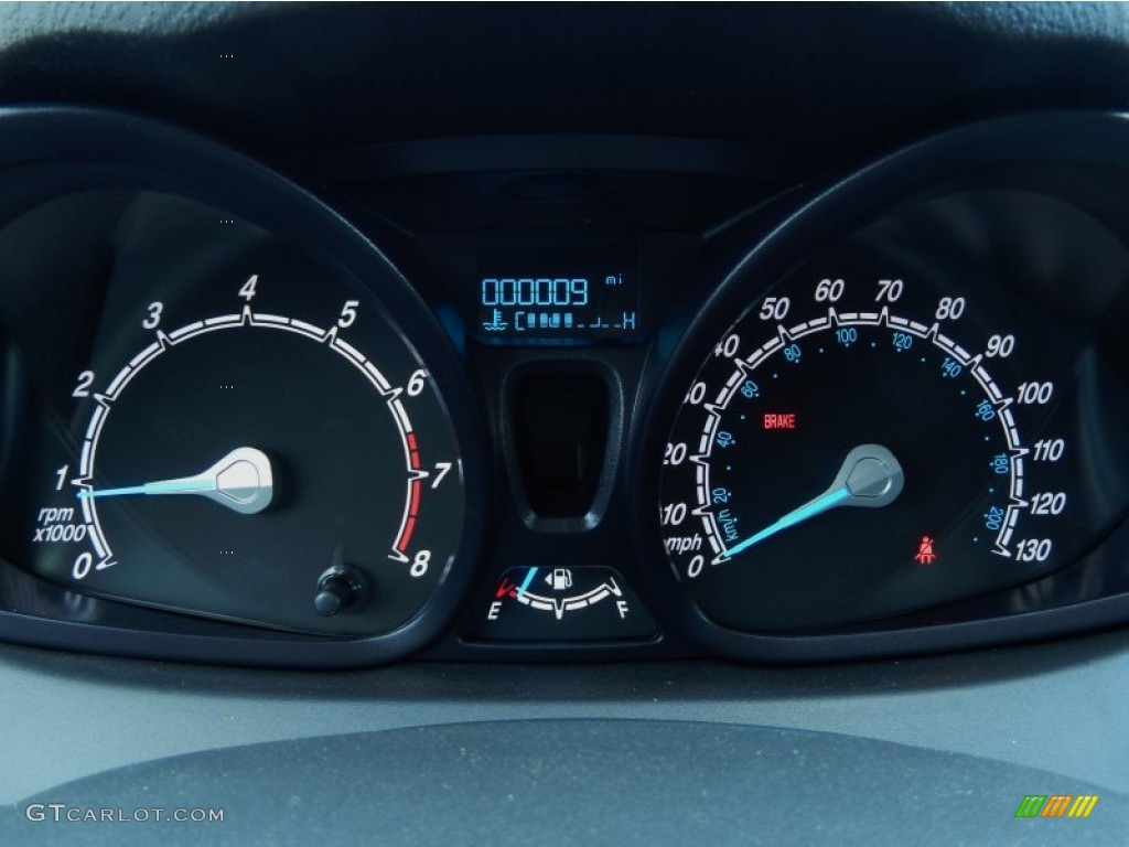 2014 Ford Fiesta S Hatchback Gauges Photo #89825480