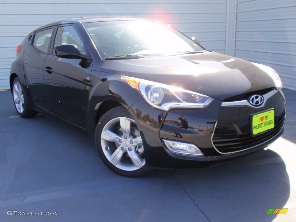 Ultra Black Hyundai Veloster