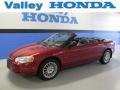 2004 Inferno Red Pearl Chrysler Sebring LXi Convertible #89816979