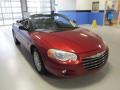 2004 Inferno Red Pearl Chrysler Sebring LXi Convertible  photo #6