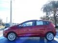 Ruby Red - Fiesta SE Hatchback Photo No. 2