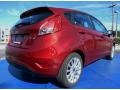 Ruby Red - Fiesta SE Hatchback Photo No. 3