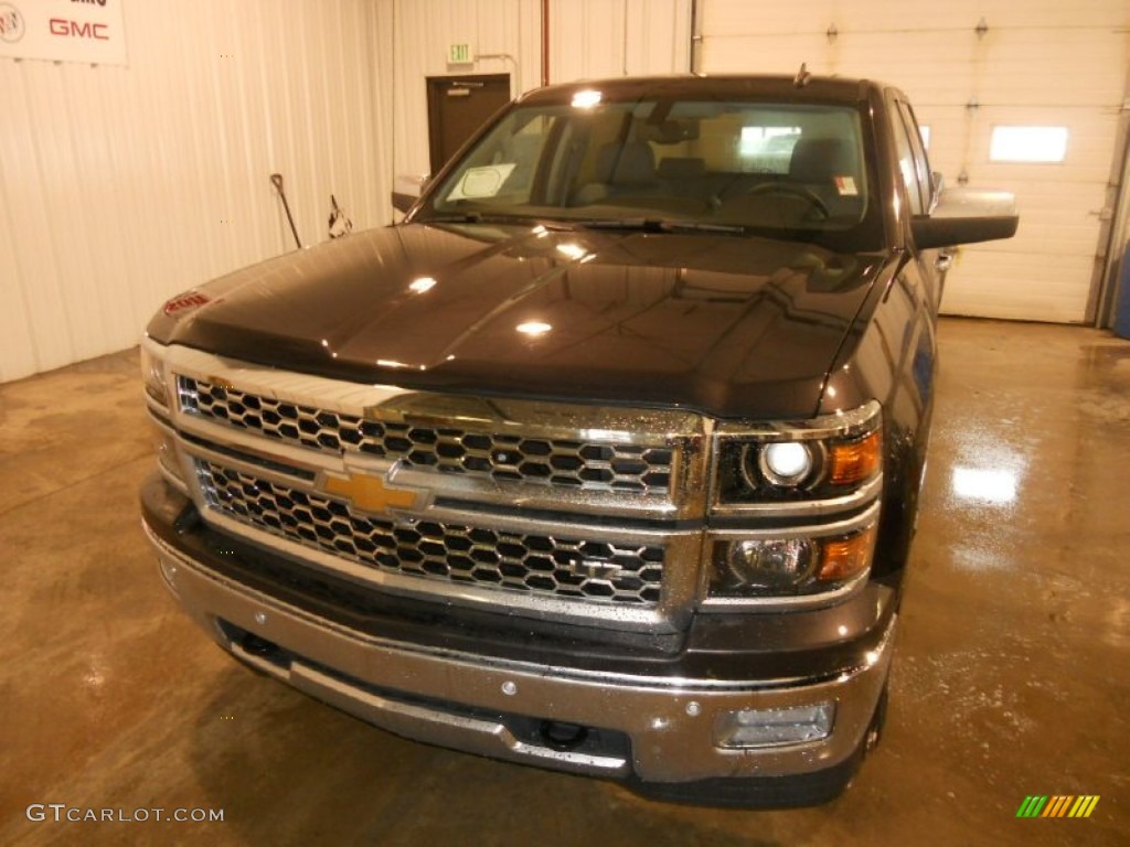 2014 Silverado 1500 LTZ Crew Cab 4x4 - Tungsten Metallic / Jet Black/Dark Ash photo #2