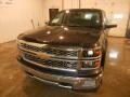 2014 Tungsten Metallic Chevrolet Silverado 1500 LTZ Crew Cab 4x4  photo #2