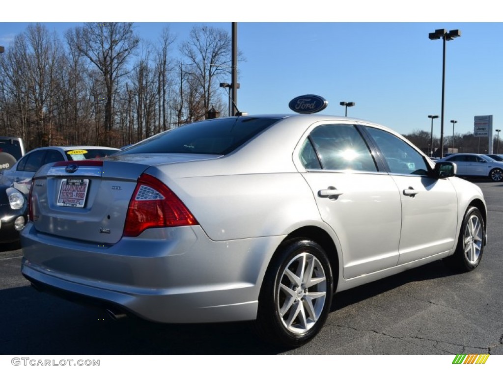 2010 Fusion SEL V6 - Brilliant Silver Metallic / Charcoal Black photo #4