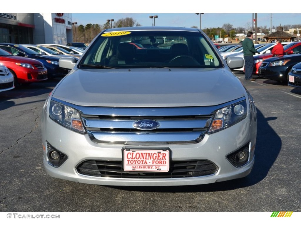 2010 Fusion SEL V6 - Brilliant Silver Metallic / Charcoal Black photo #7