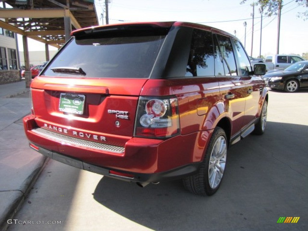 2010 Range Rover Sport HSE - Rimini Red / Ivory/Ebony photo #10