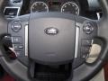 2010 Land Rover Range Rover Sport Ivory/Ebony Interior Steering Wheel Photo