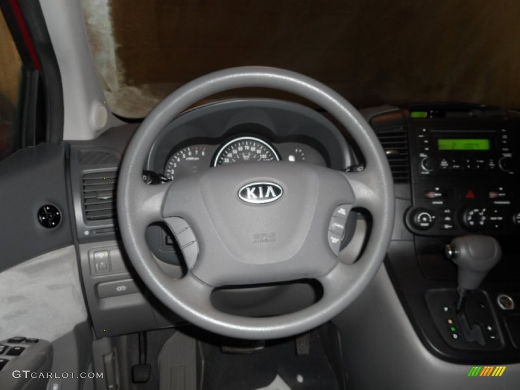 2008 Sedona LX - Claret Red Metallic / Gray photo #6