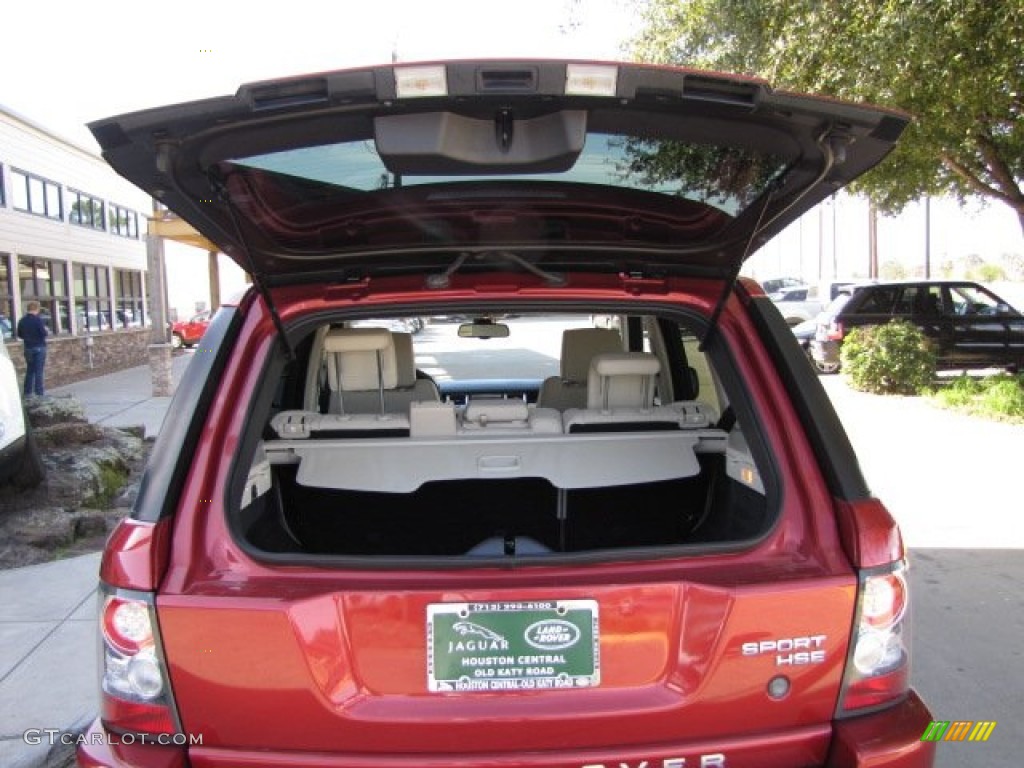 2010 Range Rover Sport HSE - Rimini Red / Ivory/Ebony photo #32