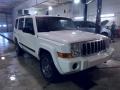 Stone White 2007 Jeep Commander Sport 4x4