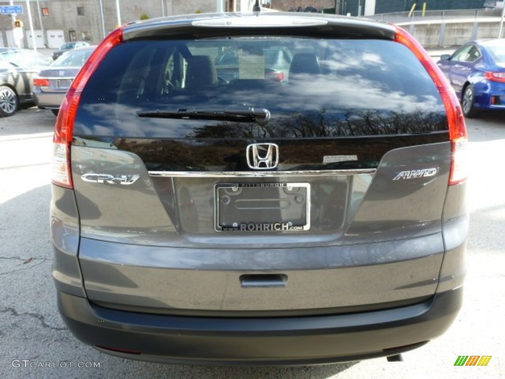 2014 CR-V EX AWD - Polished Metal Metallic / Gray photo #4