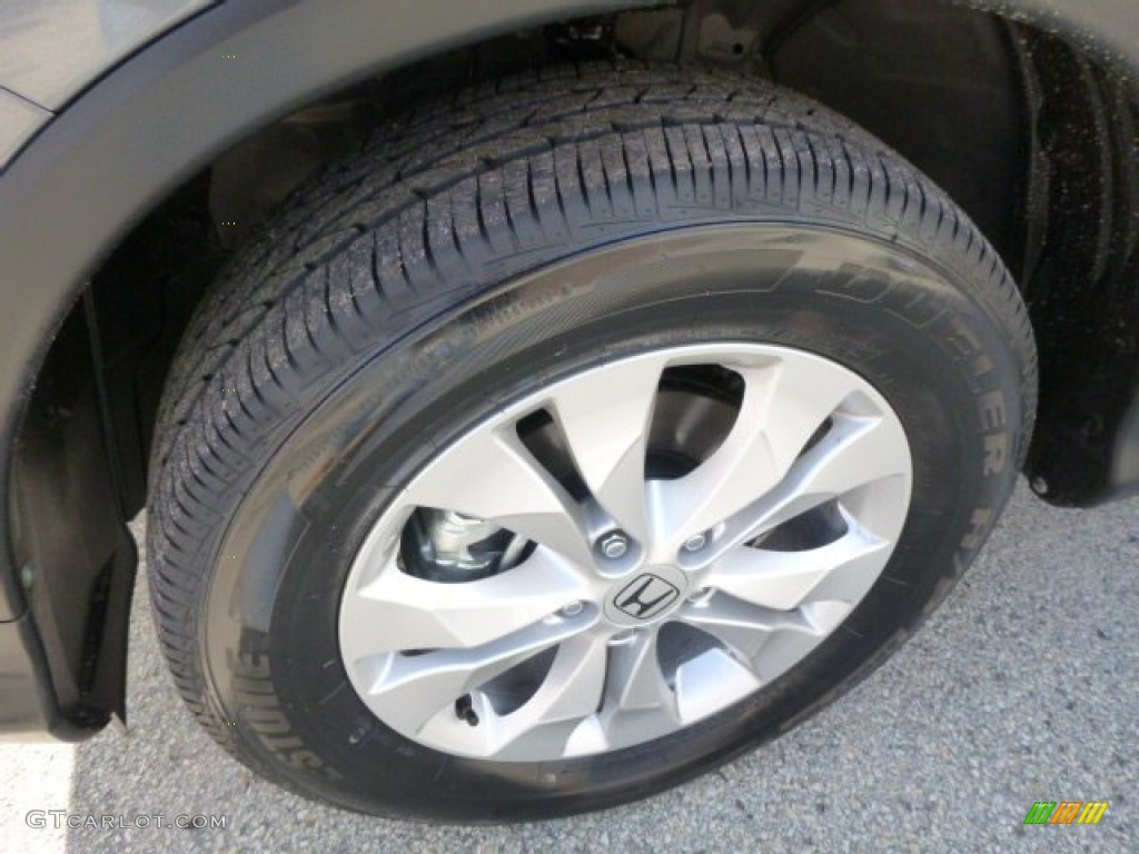 2014 CR-V EX AWD - Polished Metal Metallic / Gray photo #9