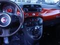 2012 Fiat 500 Sport Tessuto Marrone/Nero (Brown/Black) Interior Controls Photo