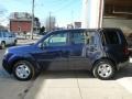 2014 Obsidian Blue Pearl Honda Pilot LX 4WD  photo #2