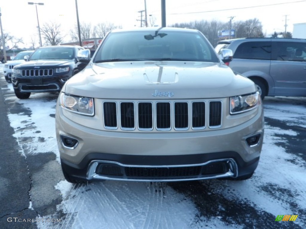 2014 Grand Cherokee Limited 4x4 - Cashmere Pearl / New Zealand Black/Light Frost photo #2