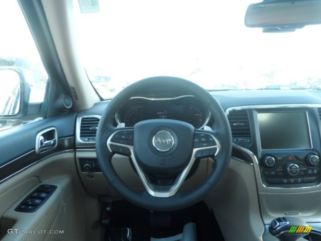 2014 Grand Cherokee Limited 4x4 - Cashmere Pearl / New Zealand Black/Light Frost photo #6