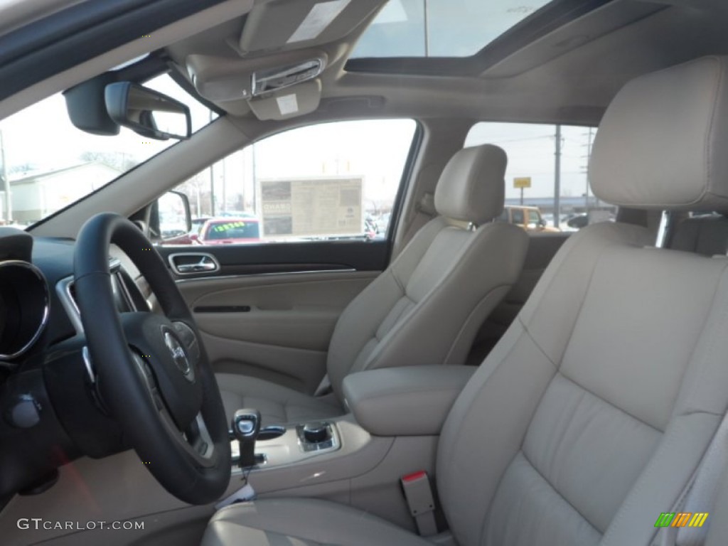 2014 Grand Cherokee Limited 4x4 - Cashmere Pearl / New Zealand Black/Light Frost photo #11