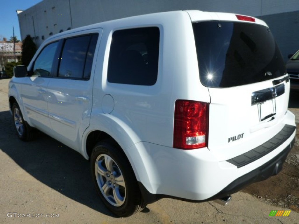 Taffeta White 2014 Honda Pilot EX-L 4WD Exterior Photo #89831636