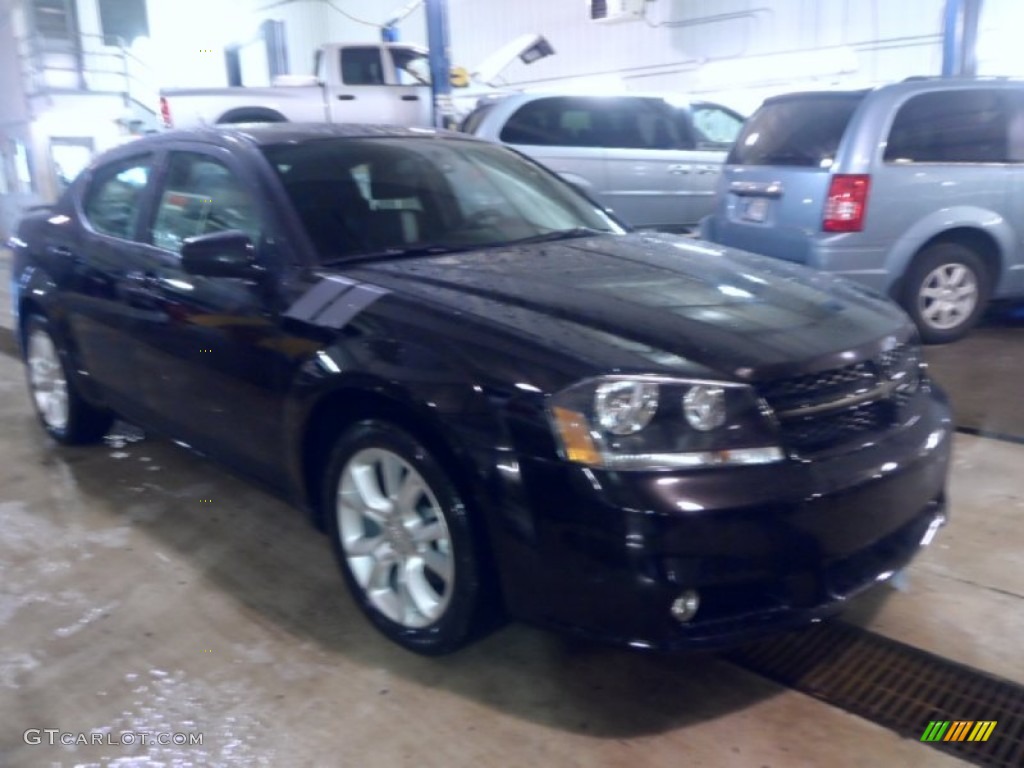 2014 Avenger R/T - Black Clear Coat / R/T Black photo #1