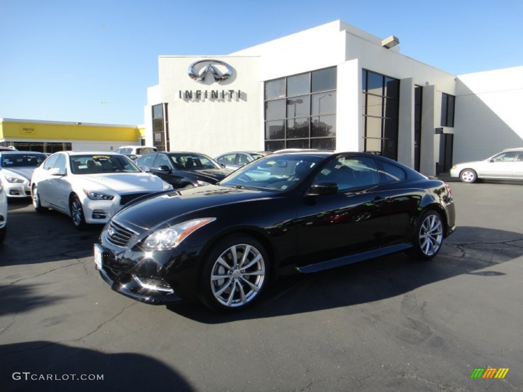 2010 G 37 S Sport Coupe - Obsidian Black / Graphite photo #1