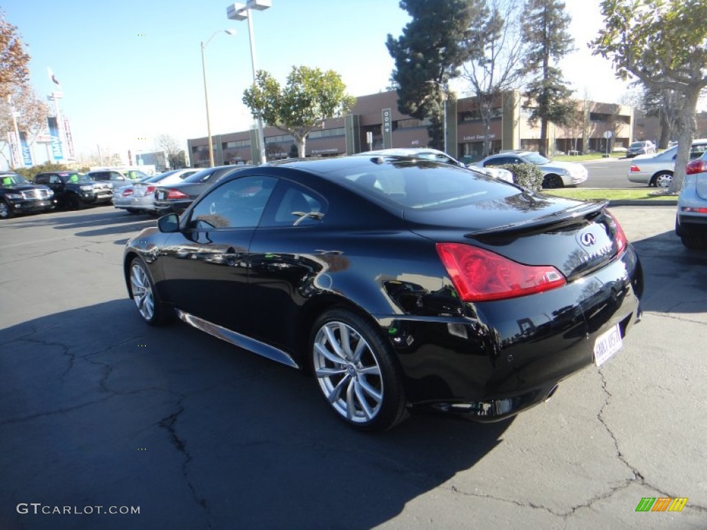 2010 G 37 S Sport Coupe - Obsidian Black / Graphite photo #7