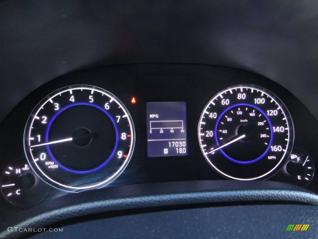 2010 Infiniti G 37 S Sport Coupe Gauges Photo #89832936