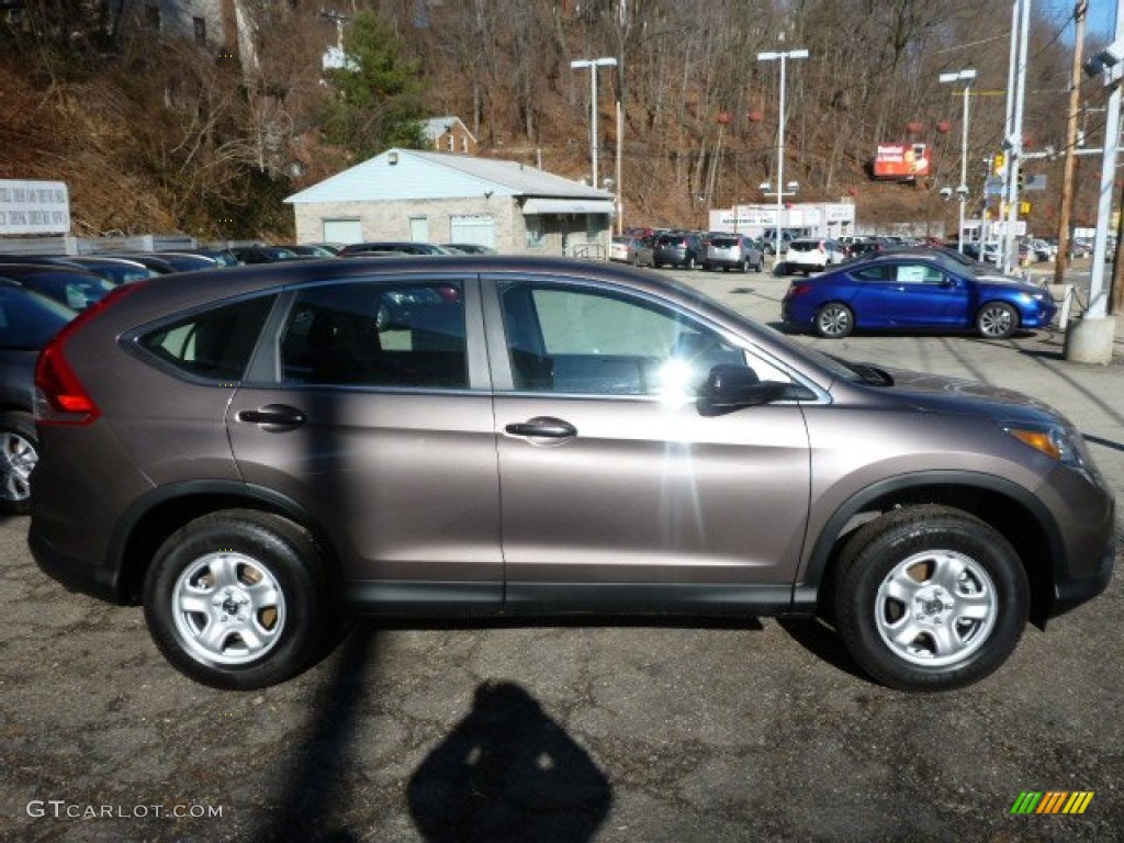2014 CR-V LX AWD - Urban Titanium Metallic / Black photo #5