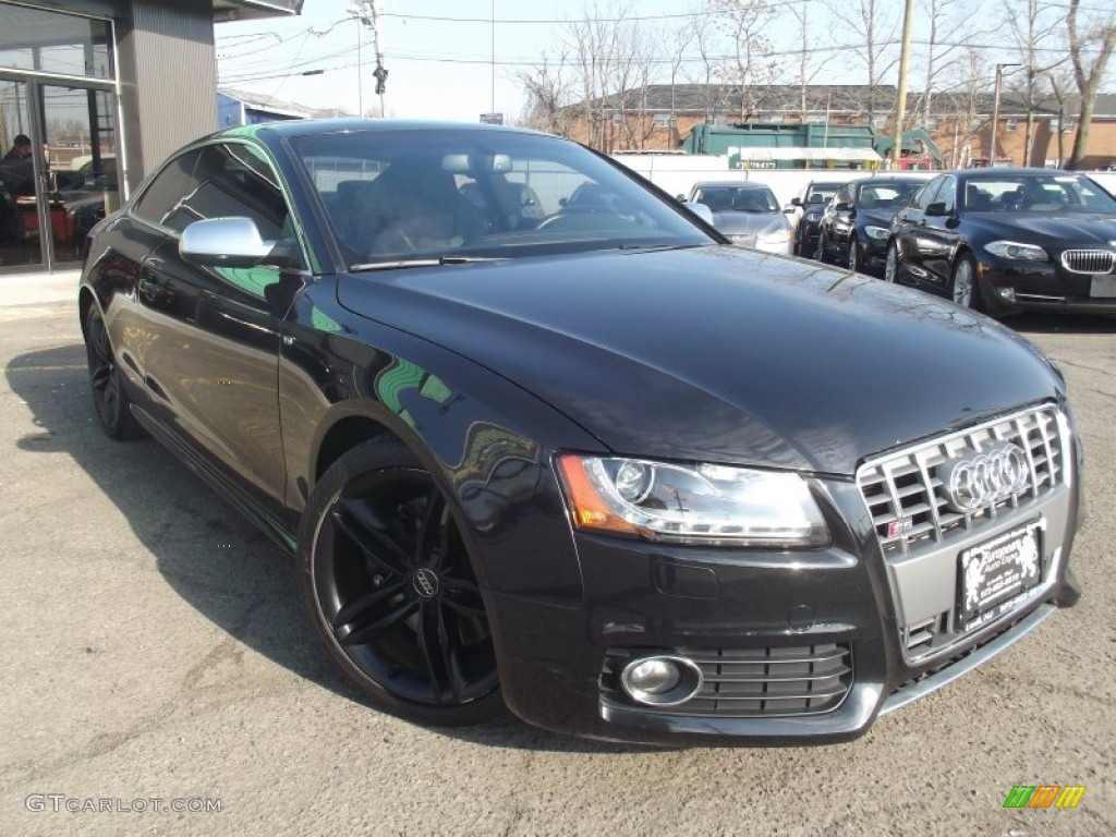 2011 S5 4.2 FSI quattro Coupe - Brilliant Black / Black Silk Nappa Leather photo #2