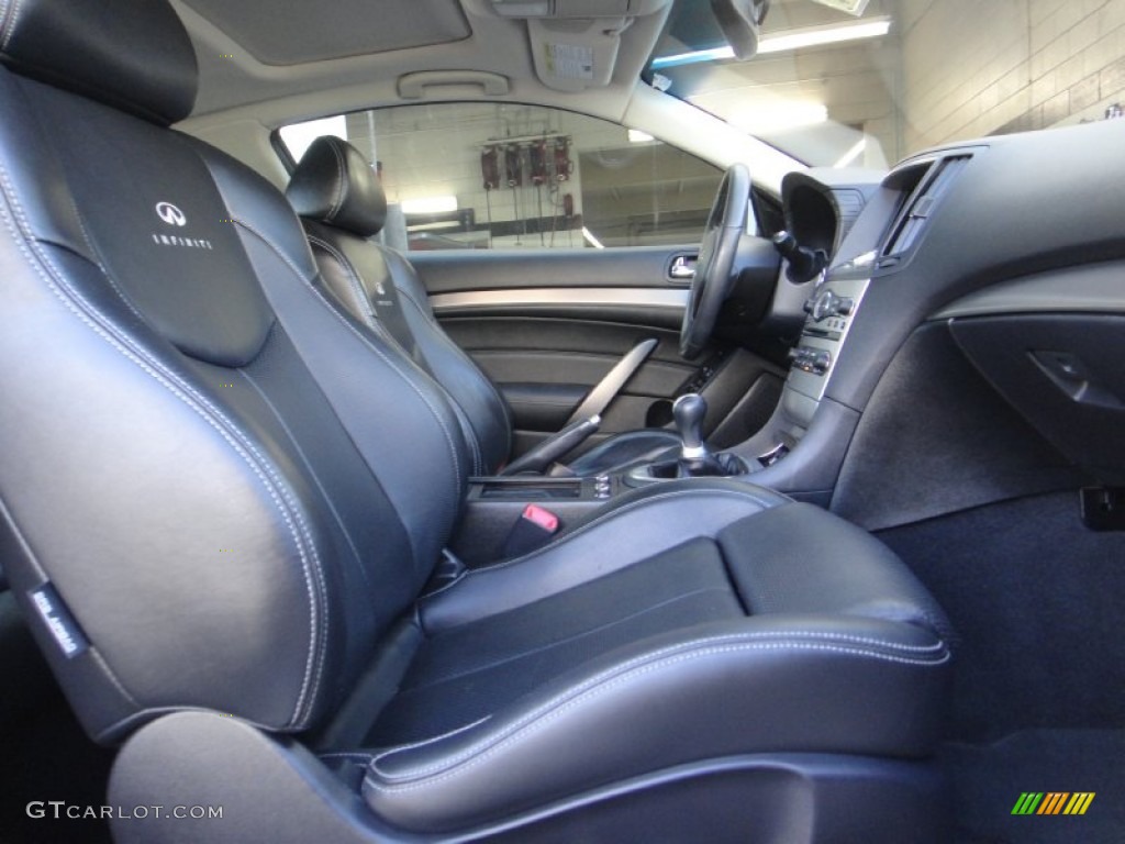 2010 Infiniti G 37 S Sport Coupe Front Seat Photo #89833286