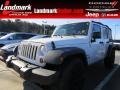 Stone White 2010 Jeep Wrangler Unlimited Sport