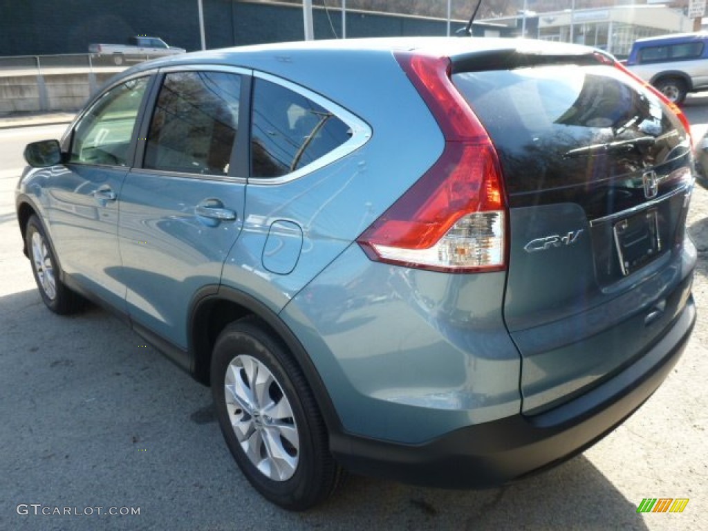 2014 CR-V EX AWD - Mountain Air Metallic / Beige photo #3